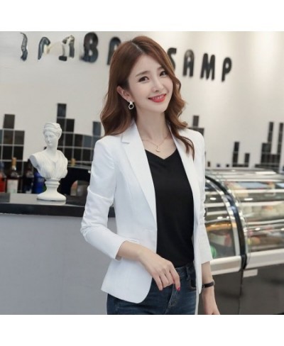 Blazers for Women Short Suit Blazers New Korean Ladies Western Style Slim Fit Slimming Casual Student Suit Jacket Woman Blaze...