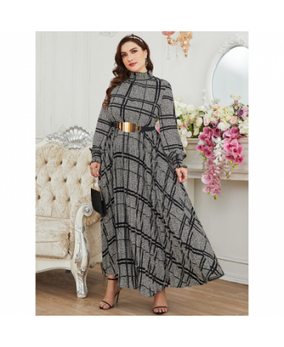 Plus Size Women Large Maxi Dress New Spring Chic Elegant Long Sleeve Muslim Turkish Party Evening Festival Robe Clothing $63....