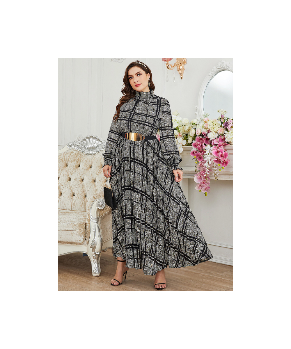 Plus Size Women Large Maxi Dress New Spring Chic Elegant Long Sleeve Muslim Turkish Party Evening Festival Robe Clothing $63....