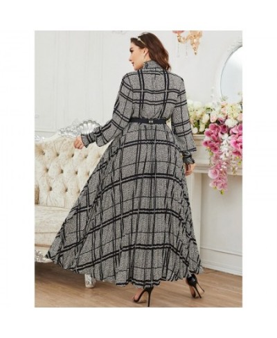 Plus Size Women Large Maxi Dress New Spring Chic Elegant Long Sleeve Muslim Turkish Party Evening Festival Robe Clothing $63....