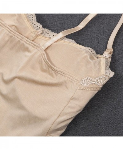 2023 Summer Lace Padded Camisole Women Tops Bras Seamless Bra Padded Solid Tank Top Straps Sleepwear Nightwear Pajamas Soft $...