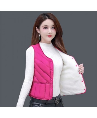 Winter Women Vest Plus Size 5XL Thicken Cotton Padded Jacket Female Autumn Slim Windproof Warm Sleeveless Waistcoat $36.94 - ...