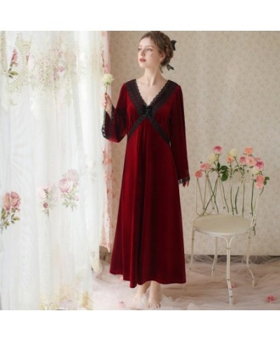 French Spring/Summer Long Canary Fairy Nightgown Thick Home Dress with Loose Flared Sleeves $87.36 - Sleepwears