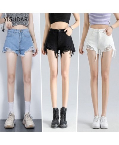 Vintage Ripped Jeans Shorts Women High Waist Denim Shorts Female Summer Chic Streetwear Stylish Sexy Hot Shorts Girls jeans $...