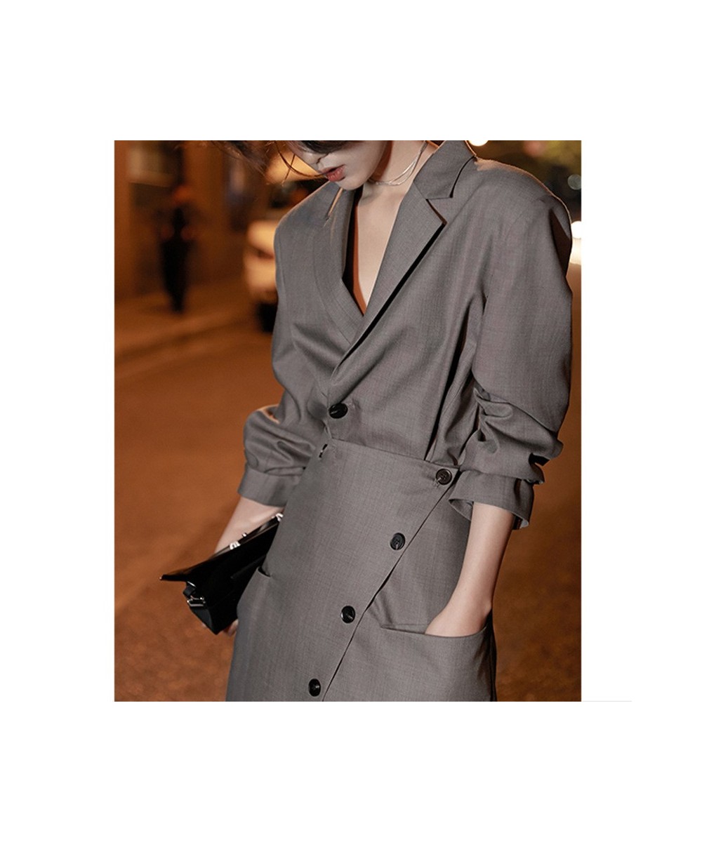 Fashion Suit Autumn New Women's Office Lady Blazer Short Skirt Temperament Street Suit Two-piece Set $92.33 - Suits & Sets