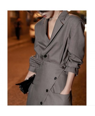 Fashion Suit Autumn New Women's Office Lady Blazer Short Skirt Temperament Street Suit Two-piece Set $92.33 - Suits & Sets