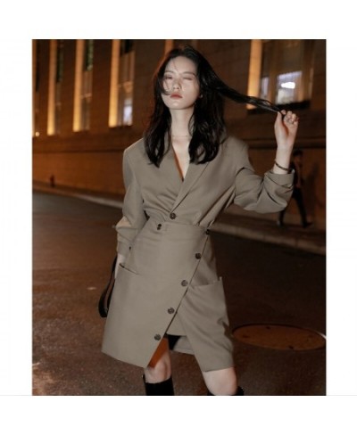 Fashion Suit Autumn New Women's Office Lady Blazer Short Skirt Temperament Street Suit Two-piece Set $92.33 - Suits & Sets