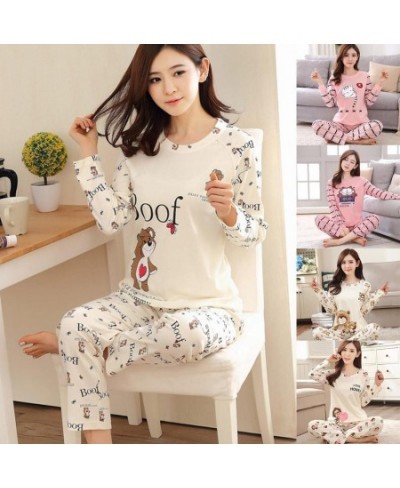 Ladies Womens Pyjamas Set Long Sleeve Top Nightwear Stretchy Sleepwear Nightwear Sleeve Pajamas Long Loose Loungewear W7c9 $2...