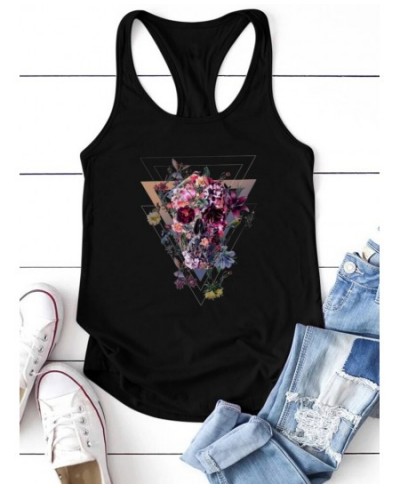 Butterfly Skull Print Funny Womens Tank Tops New Summer Loose Tank Tops Sleeveless Femme Tees Shirt Ropa Mujer Verano 2022 $2...