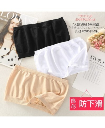 Korean Seamless Thin One Piece Ice Silk Women's Bra in Summer $22.05 - Underwear