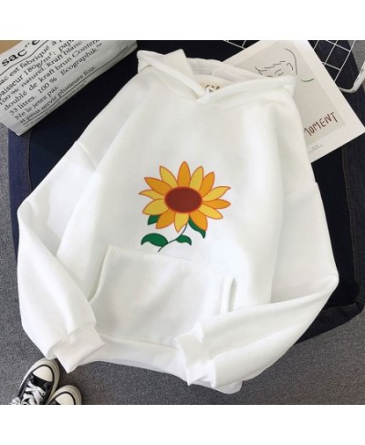 Wonder Egg Priority Kawaii Hoodie Aesthetic Sun Flower Pocket Same Paragraph Casual Loose Sweatshirts Anime Cartoon Cute $29....