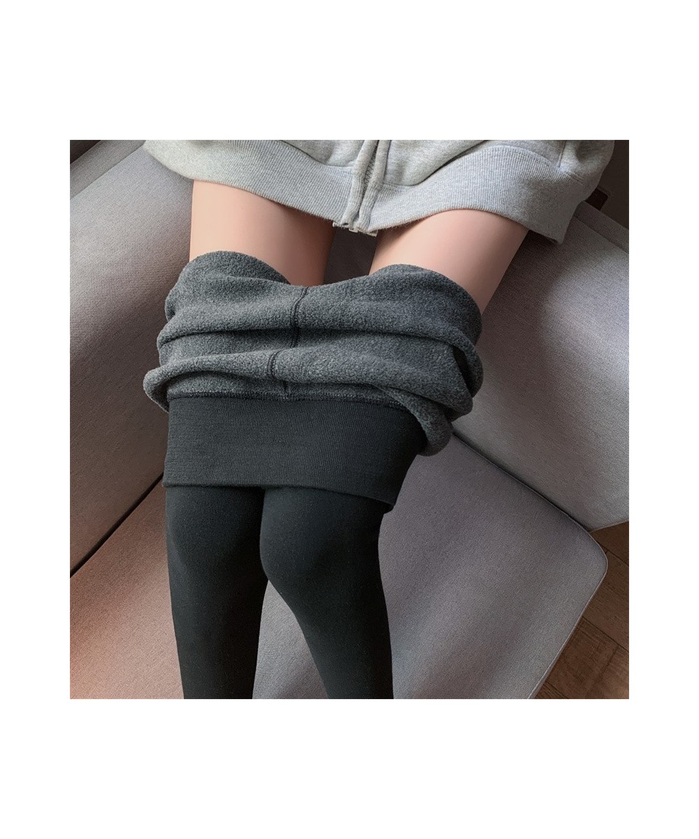 Women Winter Thickened Pants Warm Fleece Trousers Elastic Waist Cashmere Thermal Underwear Trousers For Women 2022 Winter $28...