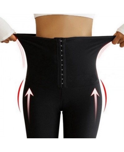 Women's High Waist Sweat Clothes Postpartum Large Size Sweat Shorts Fitness Hip Pants Corset Waist Abdominal Belt Yoga Pants ...