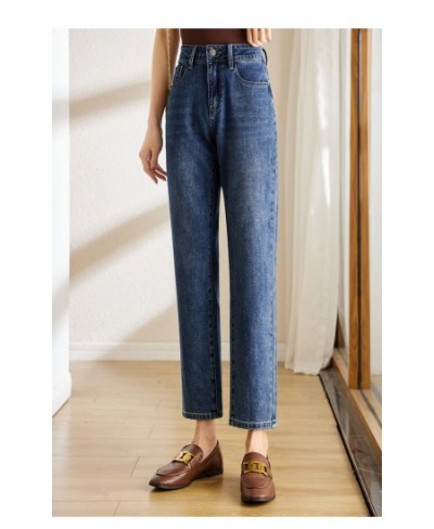 High Waist Harem Jeans Women 2023 Spring Hight Street Fashion Soft Cotton Ankle Length Denim Pants Casual Trousers 70715 $79....