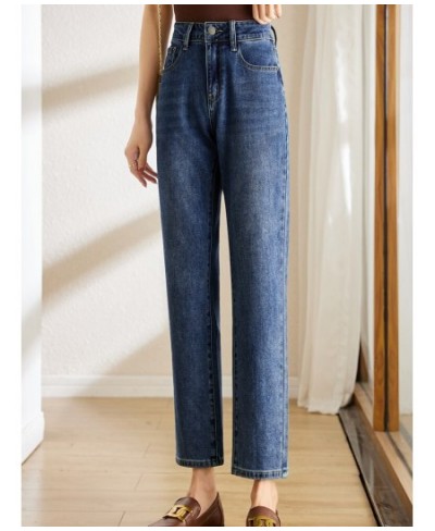 High Waist Harem Jeans Women 2023 Spring Hight Street Fashion Soft Cotton Ankle Length Denim Pants Casual Trousers 70715 $79....