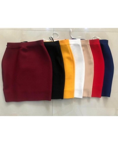 Wholesale Candy Color Women Summer Style Sexy Micro Mini Bandage Skirt Pencil Skirt Faldas 40cm $26.48 - Skirts