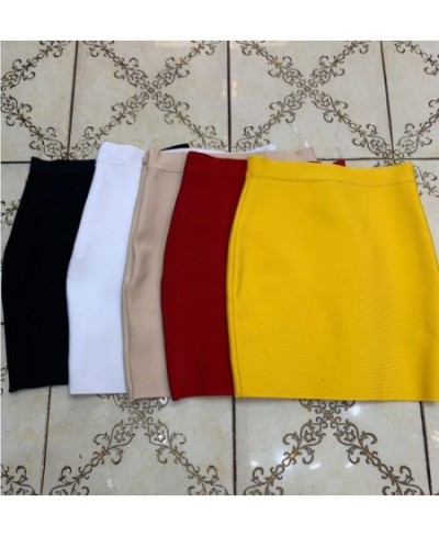 Wholesale Candy Color Women Summer Style Sexy Micro Mini Bandage Skirt Pencil Skirt Faldas 40cm $26.48 - Skirts