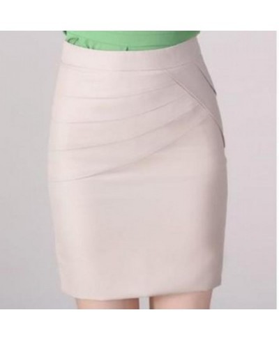 Women Skirt Spring Summer S-4xl Ladies Package Hip High Waist Knee Length Midi Female Slim Work Pencil Clothes Y36 $33.12 - S...