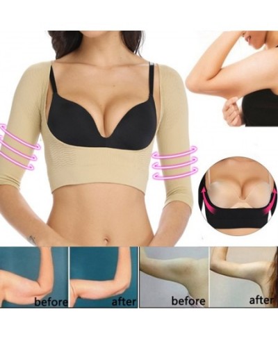 Women's Shapewear Tops Wear Short Sleeve Compression Arm Posture Corrector Crop Top Arm Shapers Humpback Prevent $22.35 - Und...