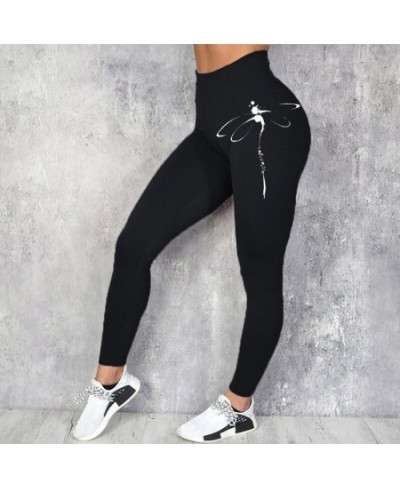 High Waist Black Lady Sexy Pants Raises Butt Push Up Fitness Female Leggings Trousers Animal Print Slim Stretchy Legging Wome...