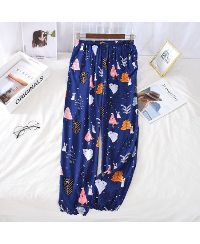 Ladies Sleeping Pants Floral Print Variety Styles Sleep Bottoms Trousers Soft Pants Household Wear $34.48 - Sleepwears