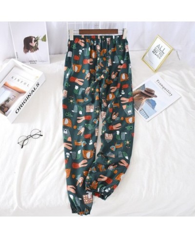 Ladies Sleeping Pants Floral Print Variety Styles Sleep Bottoms Trousers Soft Pants Household Wear $34.48 - Sleepwears