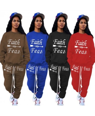 Autumn Winter Women Tracksuit Two Piece Sets Oversized Pullovers Sweatshirts Casual Long Pants Sports Suit Female Ensemble $4...