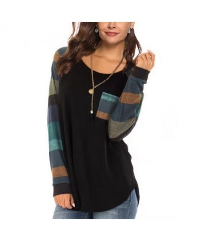 Women's Long Sleeve Pocket Lightweight Sweatshirt $32.72 - Hoodies & Sweatshirts