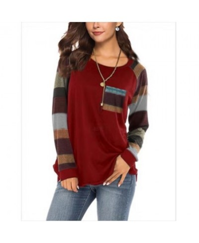 Women's Long Sleeve Pocket Lightweight Sweatshirt $32.72 - Hoodies & Sweatshirts