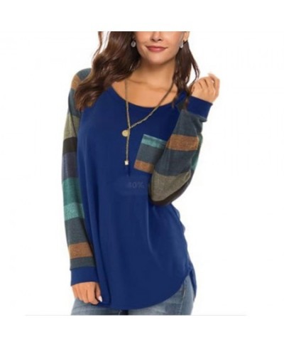 Women's Long Sleeve Pocket Lightweight Sweatshirt $32.72 - Hoodies & Sweatshirts