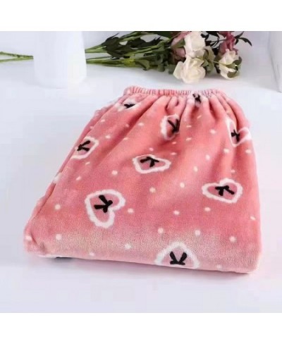 2023 New Winter Women's Plush Pajama Pants Warm Home Pants Thicken Loose Comfortable Elastic Waist Cute Cartoon $51.65 - Slee...