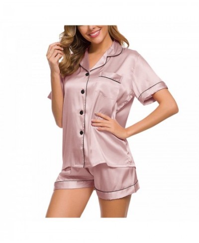 Satin Silk Pajamas for Women Summer Pyjamas Home Clothes Women Nightwear Pajama Set Long Nightgown 5XL Large Size Sleepwear $...