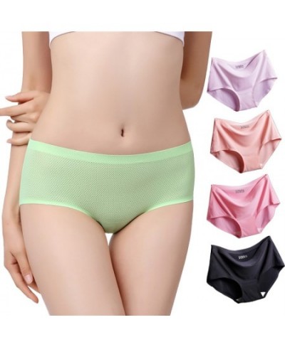 2023 Summer New Intimates Women's Panties Hollow Out Ladies Seamless Underwear Woman Comfortable ReticulationCloth Briefs $8....