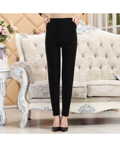 Clearance pants Spring autumn style legging women plus size XXXL printing elastic trousers $35.64 - Bottoms