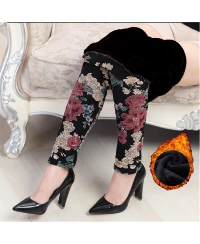 Clearance pants Spring autumn style legging women plus size XXXL printing elastic trousers $35.64 - Bottoms