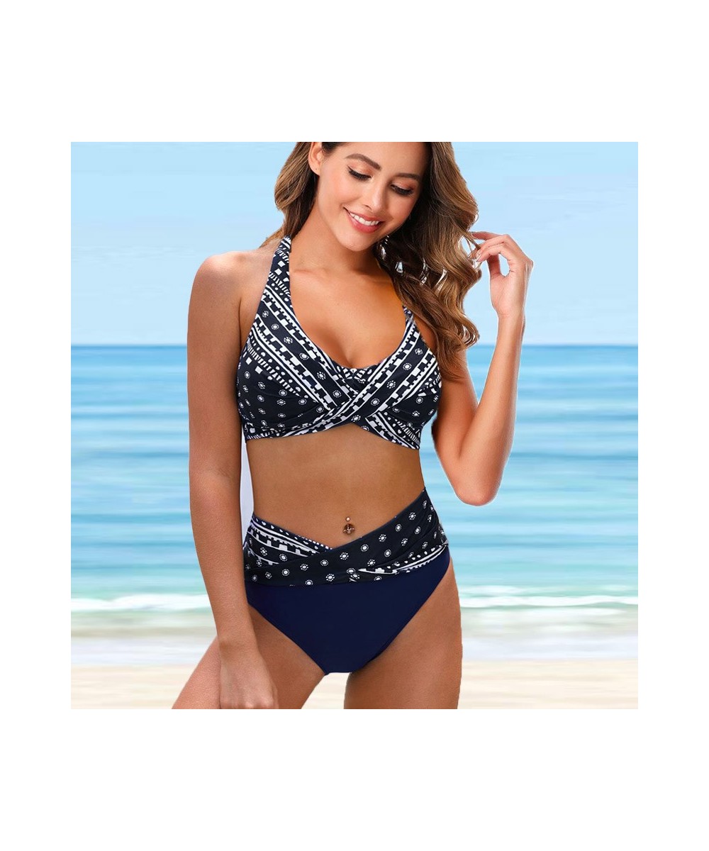 Women Plus Size Beachwear Swim Swimwear Bathing Suit Two Pieces Bikini Set Swimsuits Womens Tankinis Flower Printed Beach $29...