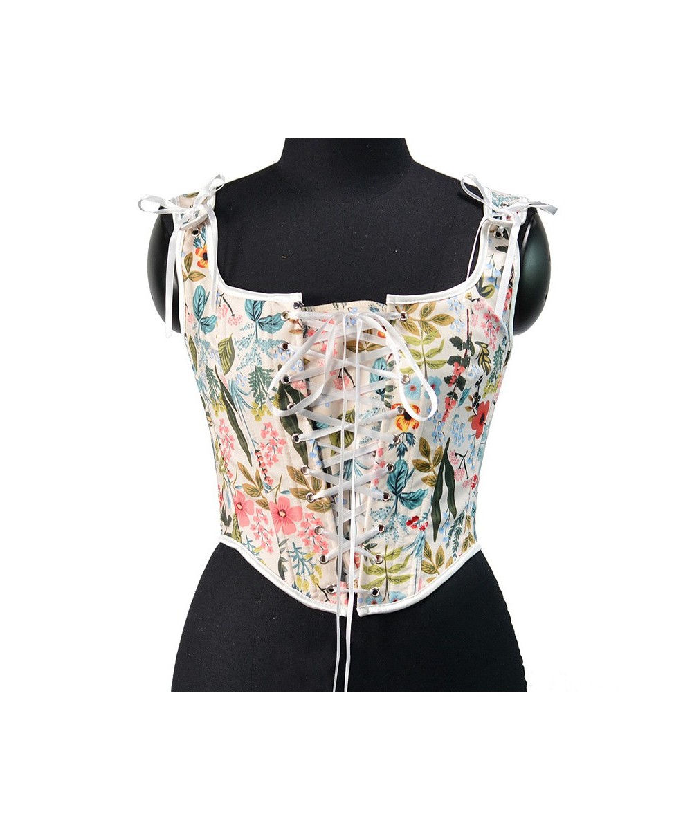 Fashion Lolita Shirt Women Corset Top Camis y2k Body Shaper Woman Clothing Blusas Sexy Waist Trainer Bustiers Ladies Underbus...