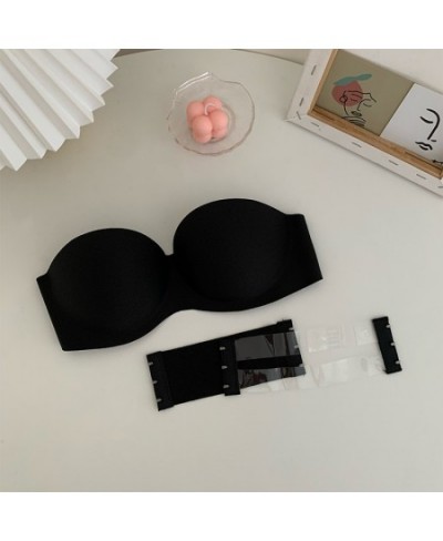 Women Sexy Strapless Bra Solid Invisible Push Up Bras Underwear Seamless Without Straps Bralette Lingerie Underwear Intimates...