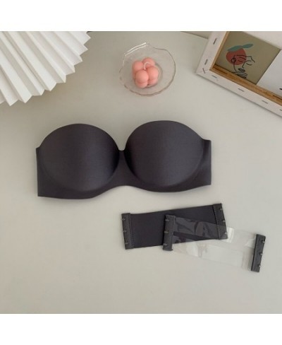 Women Sexy Strapless Bra Solid Invisible Push Up Bras Underwear Seamless Without Straps Bralette Lingerie Underwear Intimates...