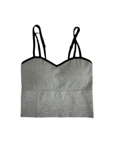 Beautiful Back Bra Suspender Vest No Steel Ring Gathered Anti Glare Sports Breathable Chest Wrapped Ladies $14.01 - Underwear