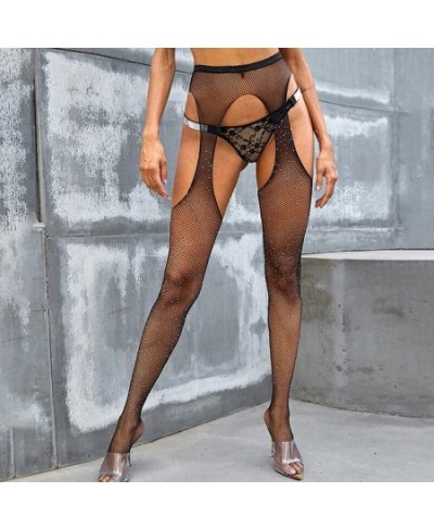 Women Sexy Lingerie Pantyhose Erotic Stockings Medias Hombre Mesh Open Crotch Fishnet Panty Bottoming Lntimate Goods For Sex ...