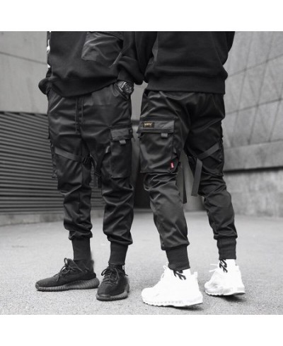 Mens Pants Tactical Cargo Casual Fashion Skinny Elastic Waist Harem Jogging Running Trousers $38.32 - Pants & Capris