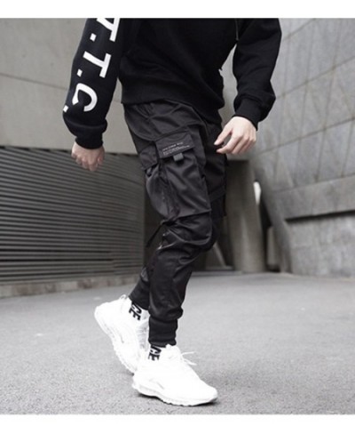 Mens Pants Tactical Cargo Casual Fashion Skinny Elastic Waist Harem Jogging Running Trousers $38.32 - Pants & Capris