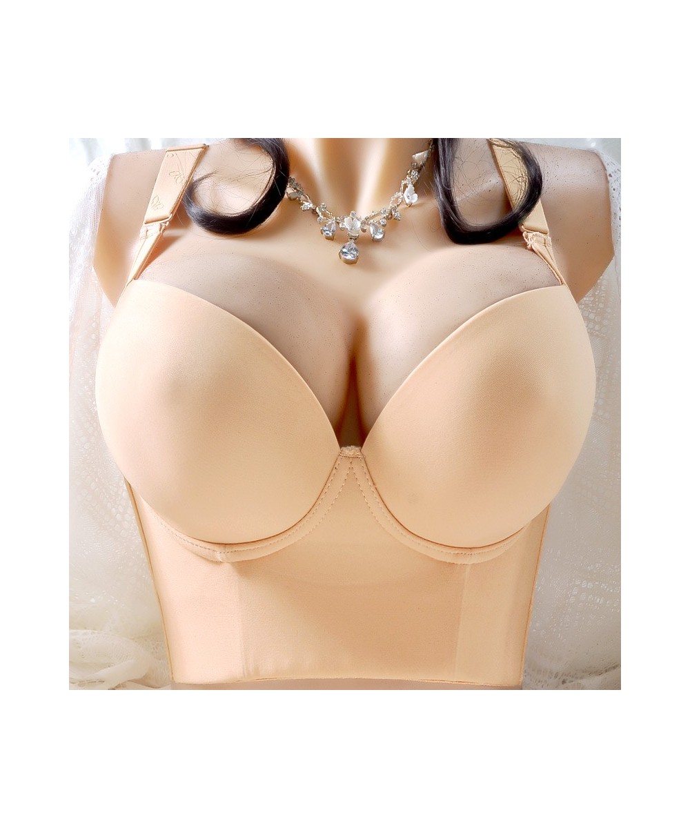 Large size bra ladies bra frameless sexy wireless bra push up boneless bra size lingerie $43.70 - Underwear