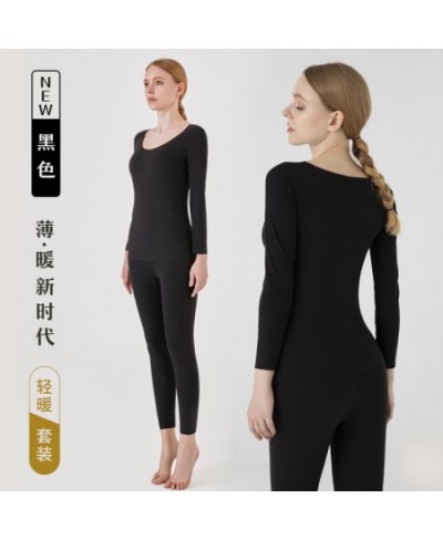 Women Men Thermal Underwear Women Winter Clothes Pajamas Set Ladies Velvet Warm Thermal Underwear Long Johns second skin suit...