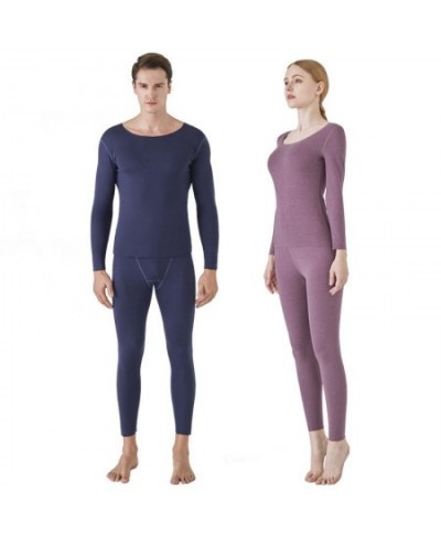 Women Men Thermal Underwear Women Winter Clothes Pajamas Set Ladies Velvet Warm Thermal Underwear Long Johns second skin suit...