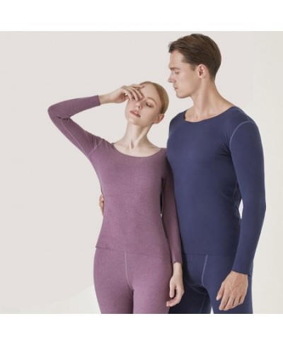 Women Men Thermal Underwear Women Winter Clothes Pajamas Set Ladies Velvet Warm Thermal Underwear Long Johns second skin suit...