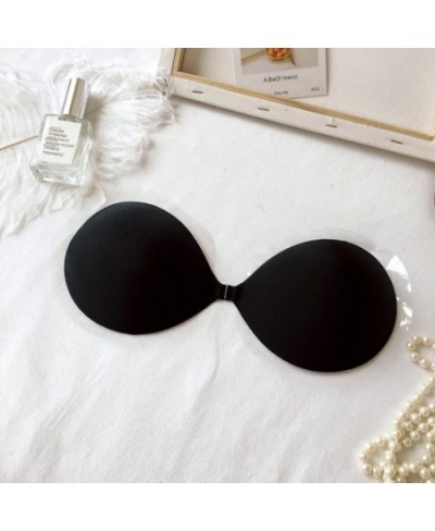 Thickness Push Up Bra Silicone Women Lingerie Self Adhesive Hand Setting Pads Female Bras Strapless Wedding Magic Bra $23.34 ...