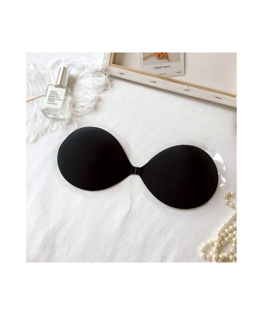 Thickness Push Up Bra Silicone Women Lingerie Self Adhesive Hand Setting Pads Female Bras Strapless Wedding Magic Bra $23.34 ...