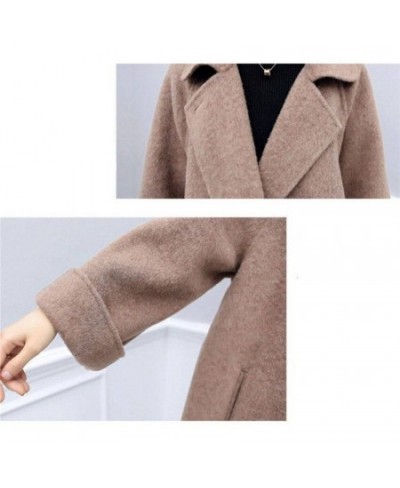 2022 Autumn Two Piece Women Coat + Short Skirt Elegant Winter Lady Long Sleeve Blend Coats Suit Short Section Outwear WZ1498 ...